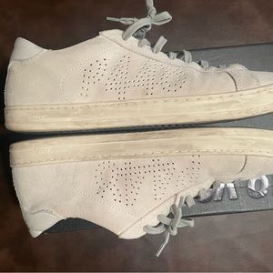 P448 suede, distressed, looking sneaker